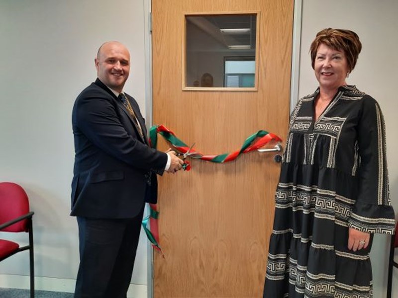 Dafydd Llywelyn PCC & Tracy Pike MBE