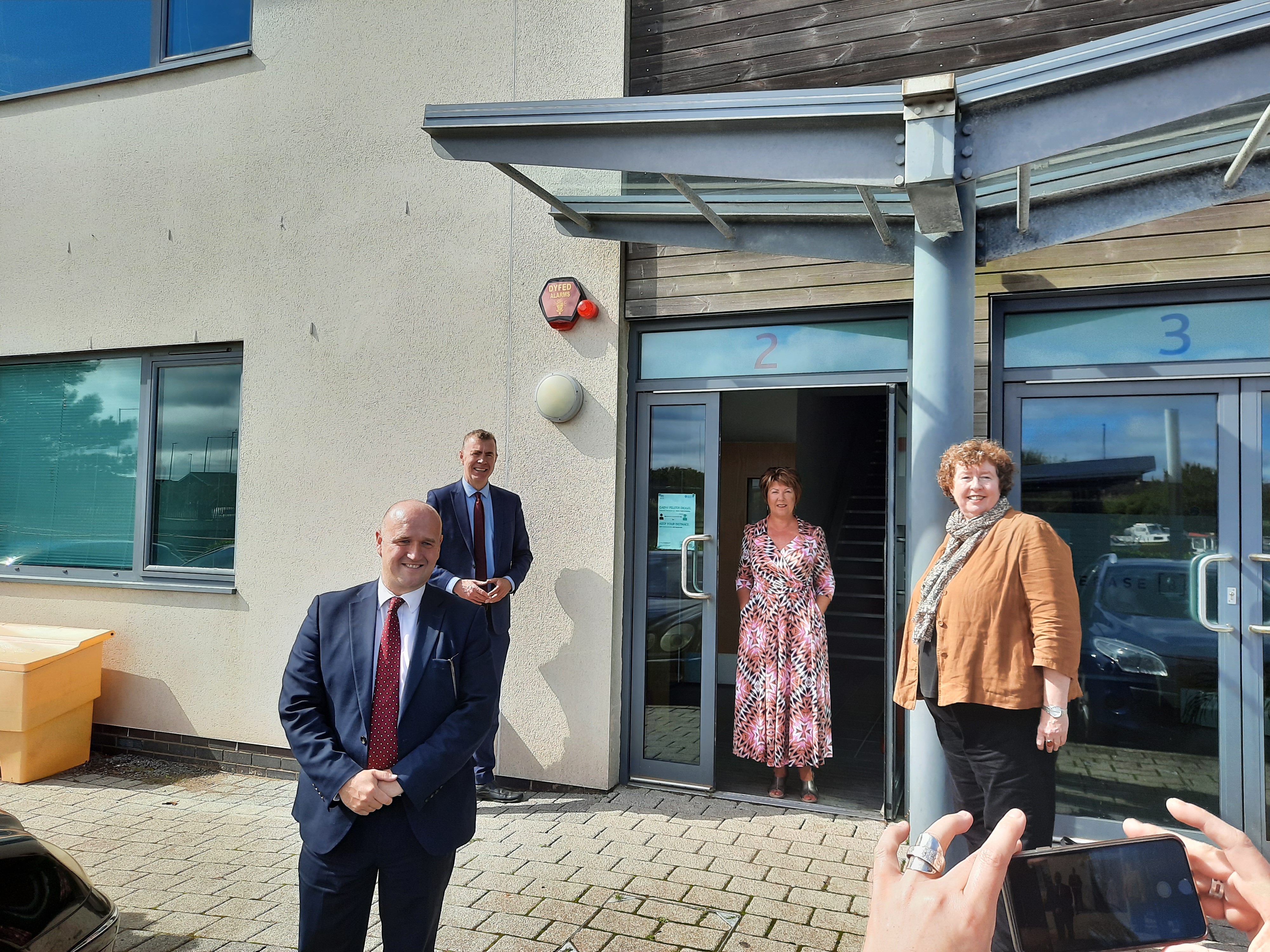 Adam Price MS Visits CYCA as part of Leaders Tour